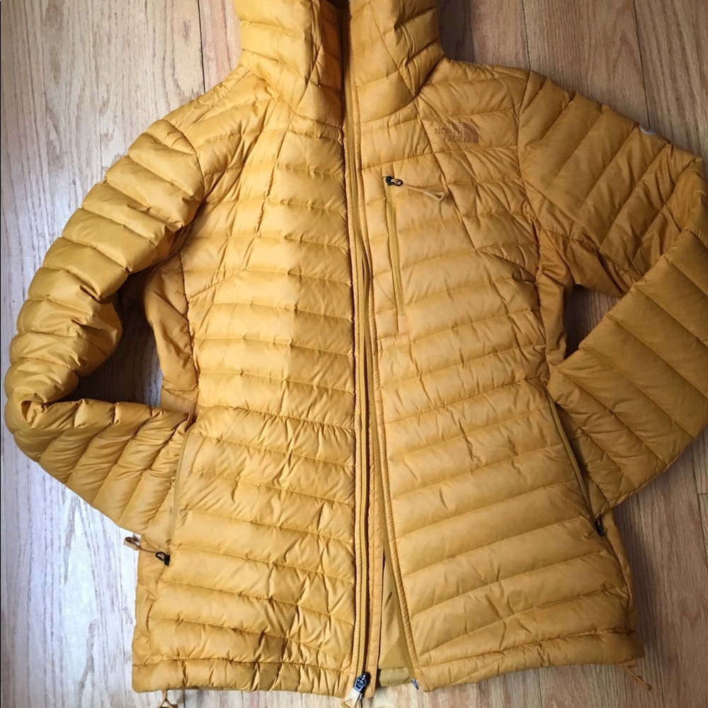 North Face Mustard color jacket. Women size s